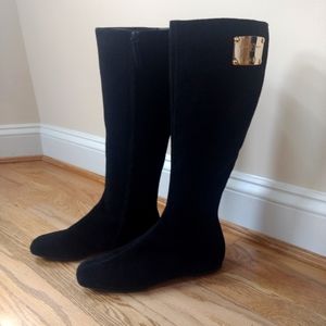 Gianfranco Ferré Suède Knee Boots